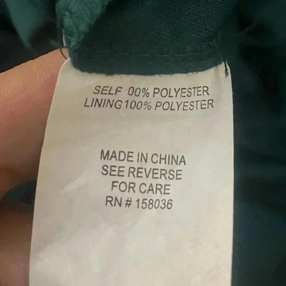 New Birdy Grey Grace Emerald Green Gown Size Large - Picture 5 of 8